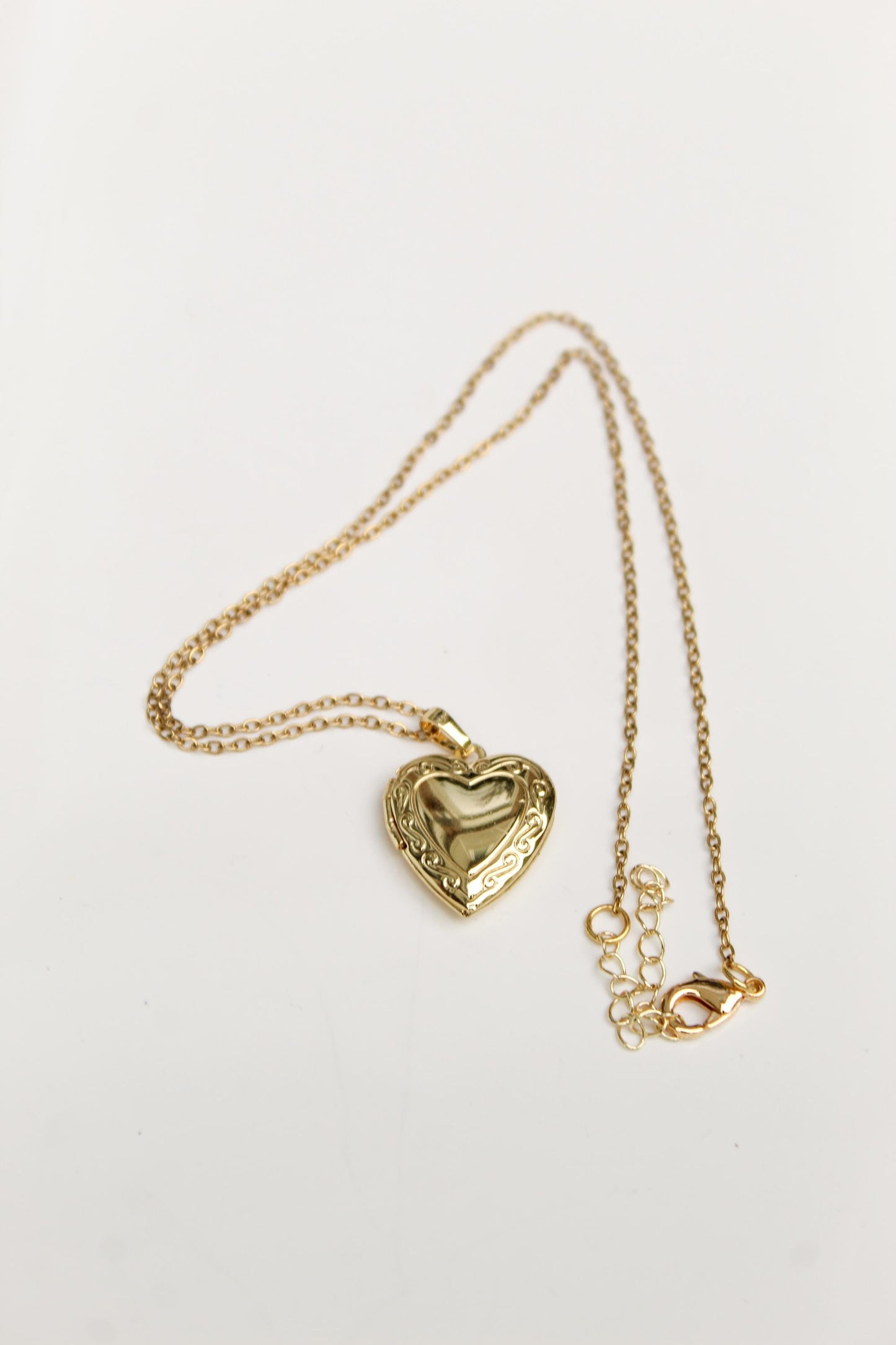18k Gold Plated Locket Necklace