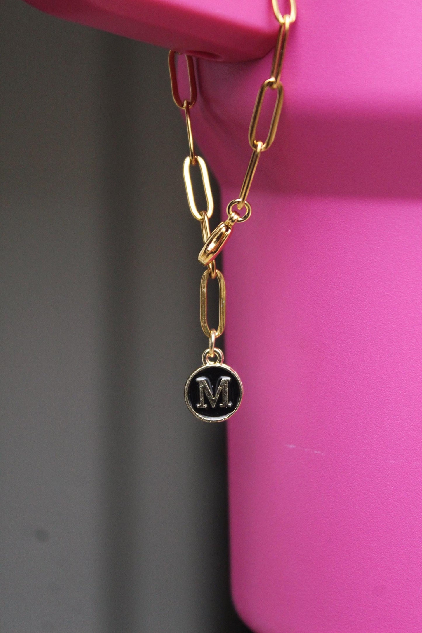 Custom Gold Tumbler Charm Keychain: DIY Accessories