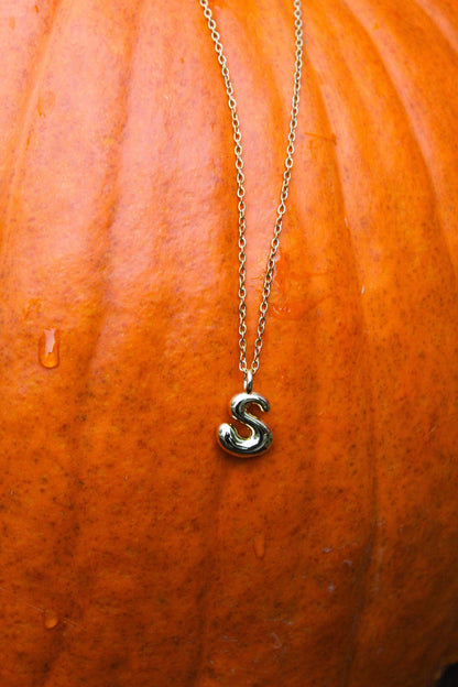 18k Gold Plated Initial Necklace