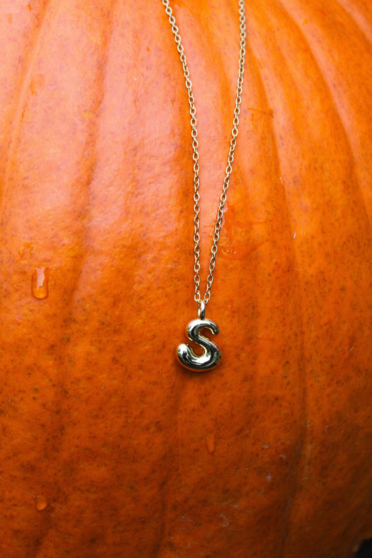 18k Gold Plated Initial Necklace