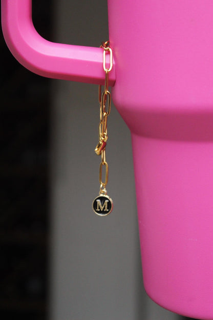 Tumbler Charm Keychain: DIY Gold Accessories