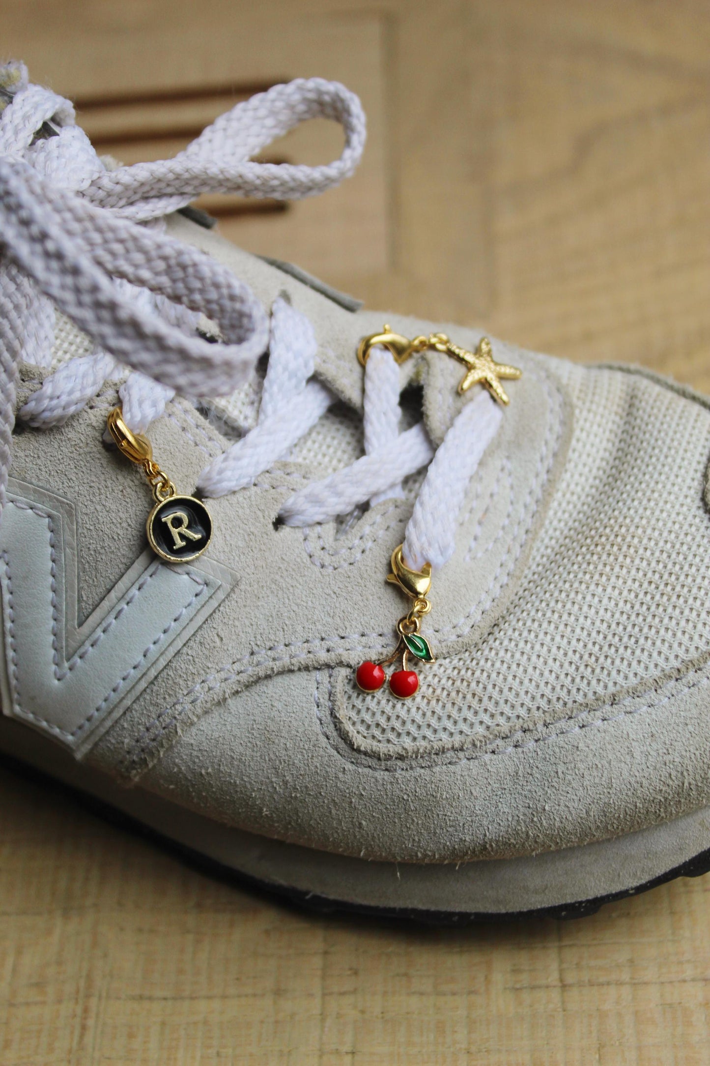 Gold Shoe Charms: Summer Shoe Accessories
