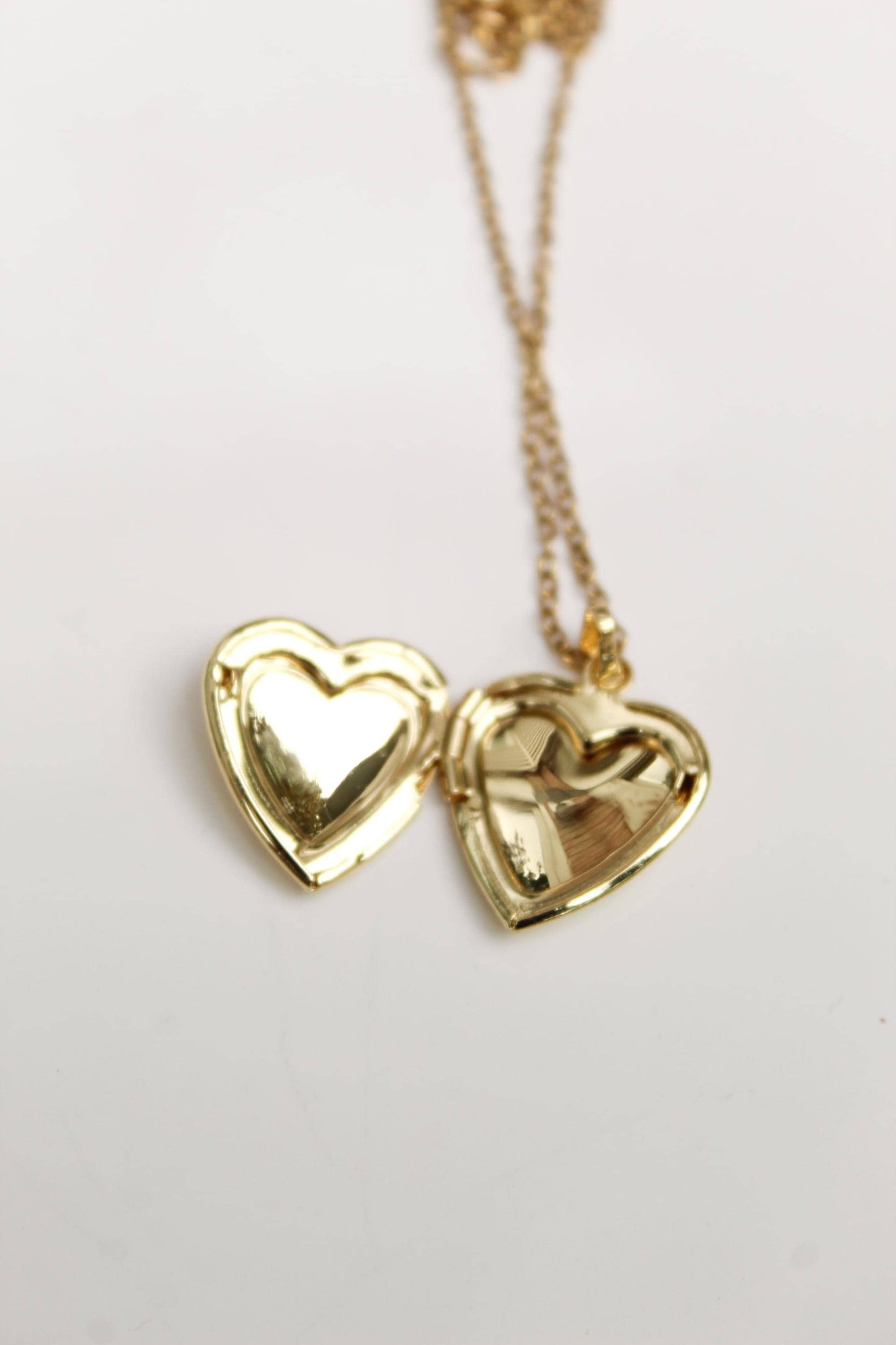 18k Gold Plated Locket Necklace