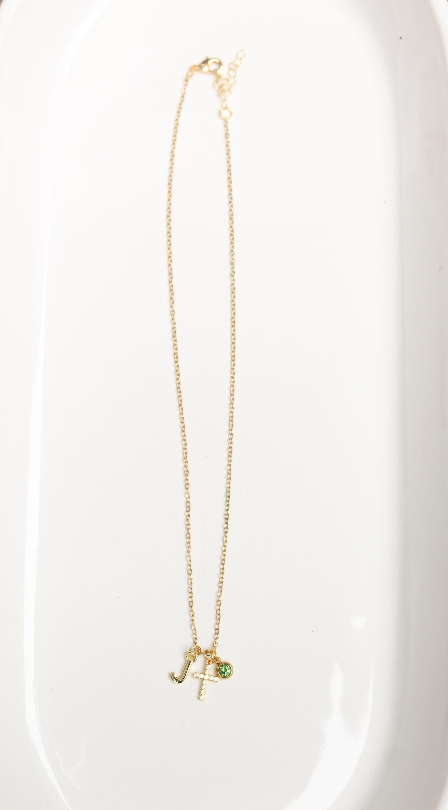 18k Gold Custom Charm Necklace