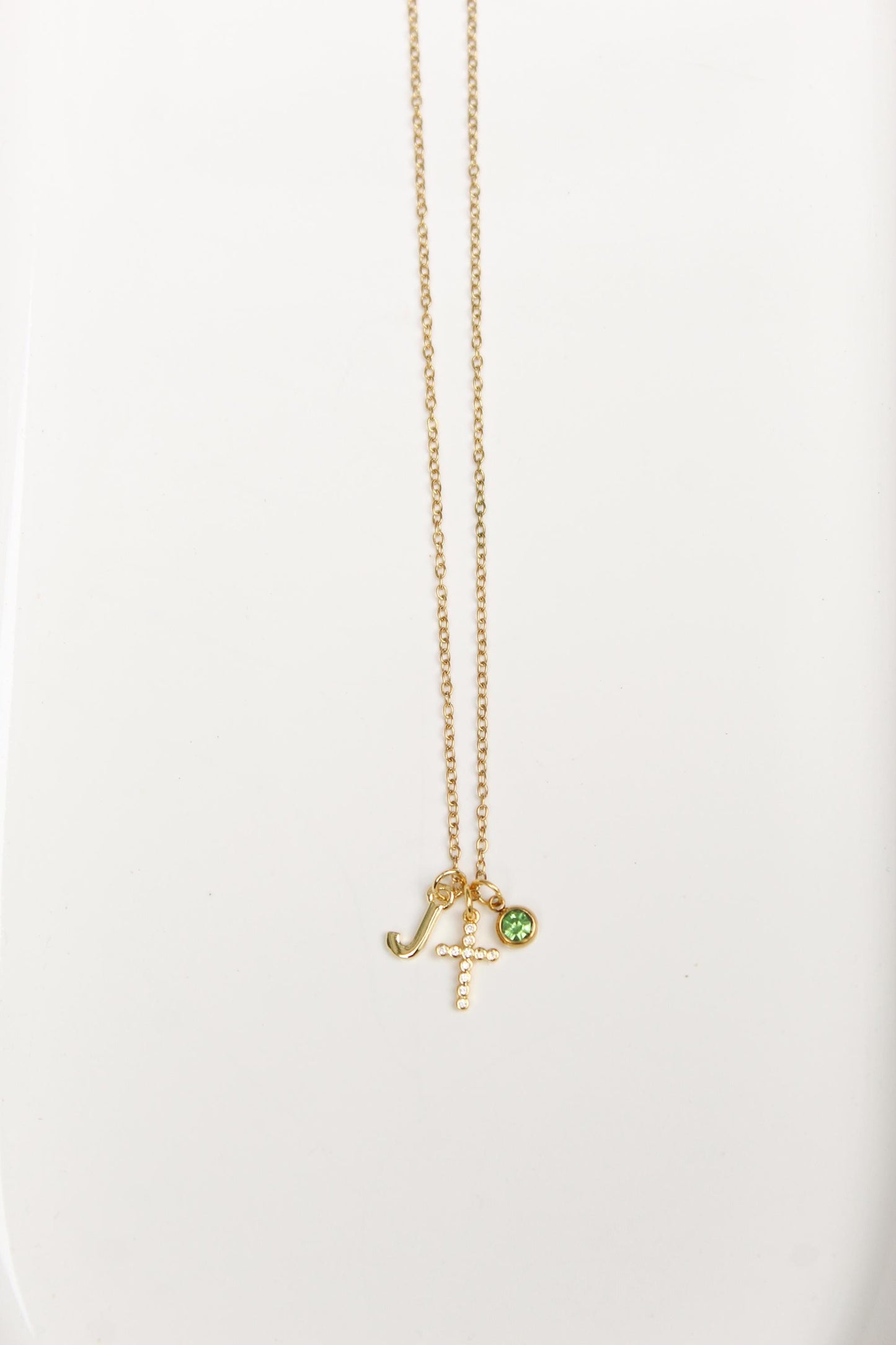 18k Gold Custom Charm Necklace
