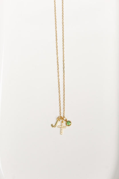 18k Gold Custom Charm Necklace