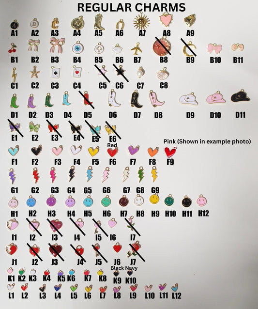 Personalized Gold Charm Paperclip Bracelet: Custom Stainless Steel Jewelry