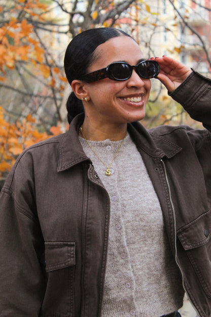 18k Gold Plated Initial Necklace